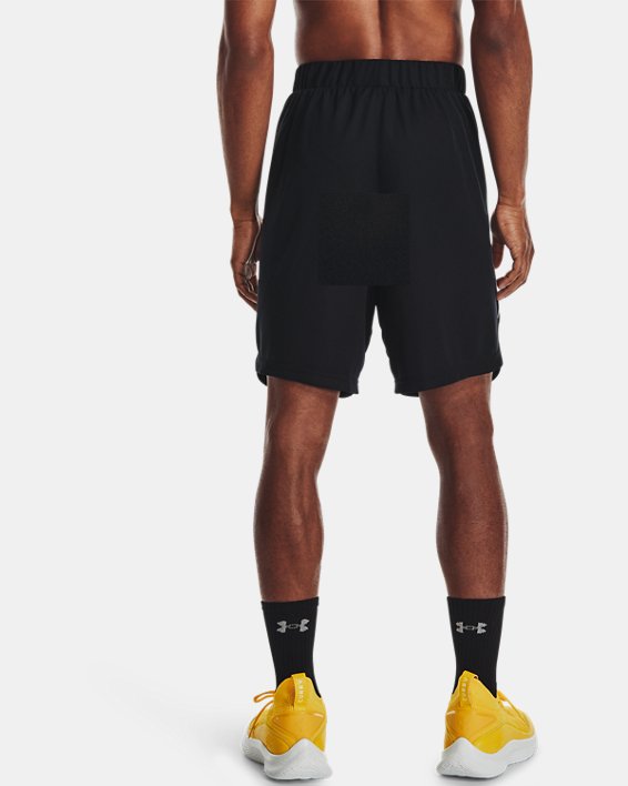 กางเกงขาสั้น Curry UNDRTD Splash สำหรับผู้ชาย, Black, pdpMainDesktop image number 1